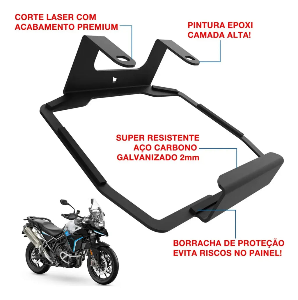 Alpine Edition - Painel Tft Tiger 900 Protetor Antifurto