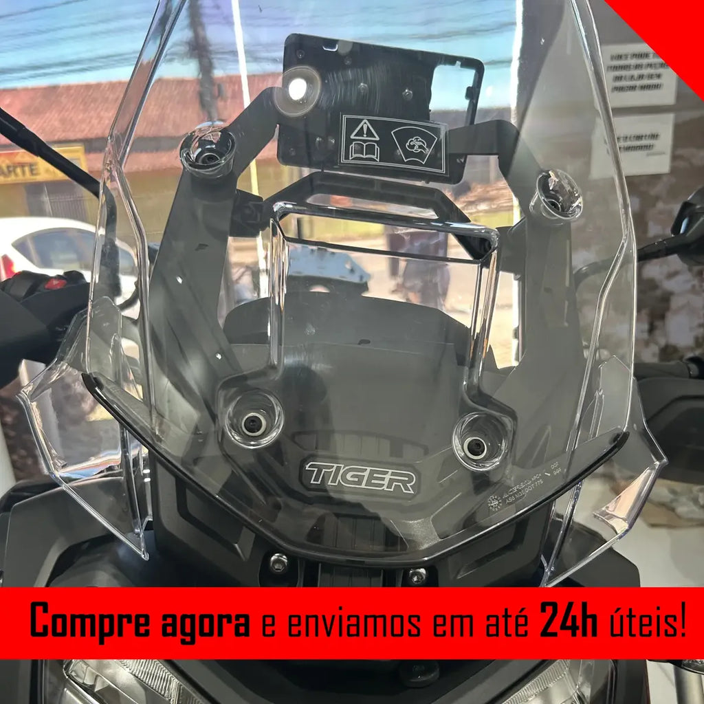 Suporte Para Gps Triumph Tiger 1200 Triple Black 2024