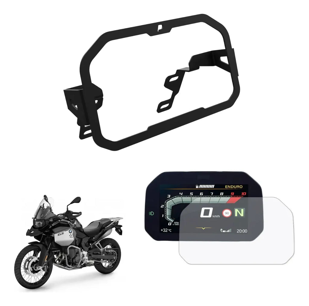 Protetor Antifurto + Película Painel Bmw F900 Adv Plus 2026
