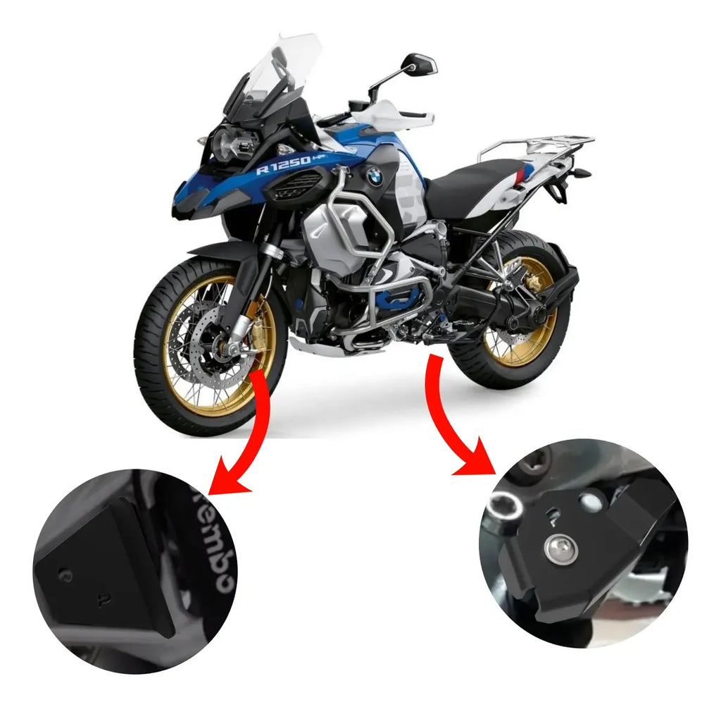 Protetor Do Sensor Descanso Lateral + Abs Bmw R1200 R1250 Gs