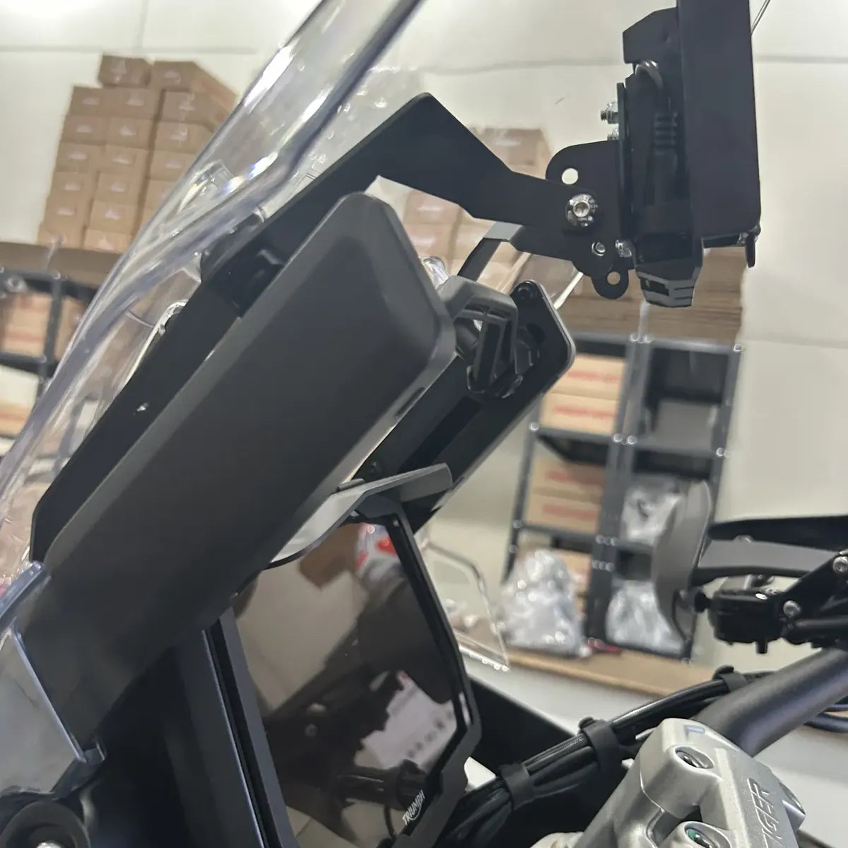 Suporte Apoio Gps Celular Smartphone Tiger 1200 2022 A 2024