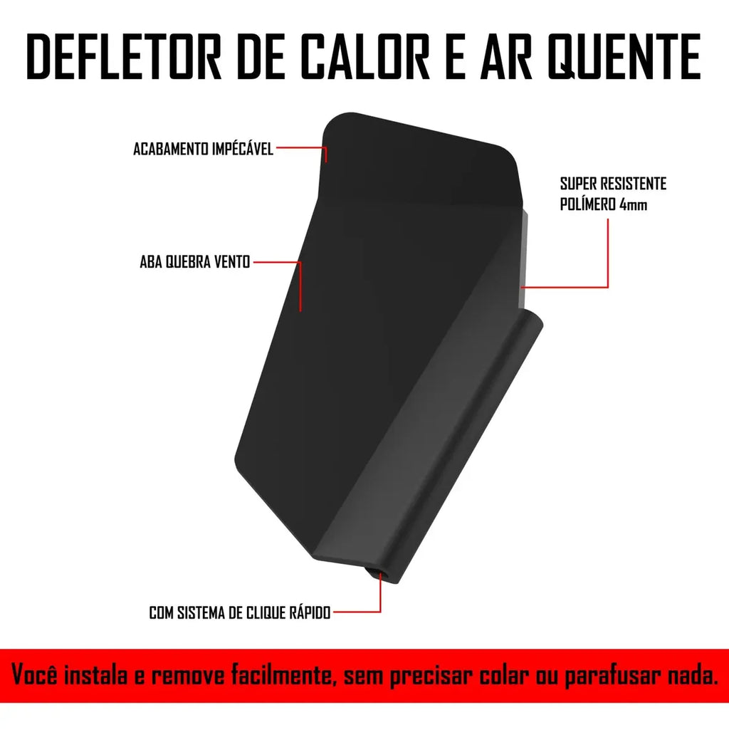 Defletor Calor Ar Quente Triumph Tiger 900 Gt 2023
