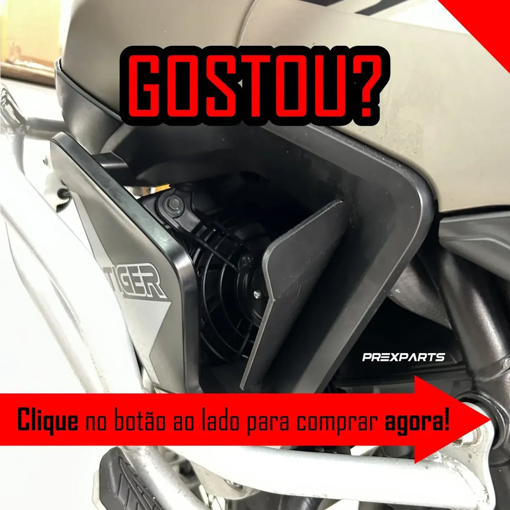 Defletor Calor Ar Quente Triumph Tiger 900 Gt 2021