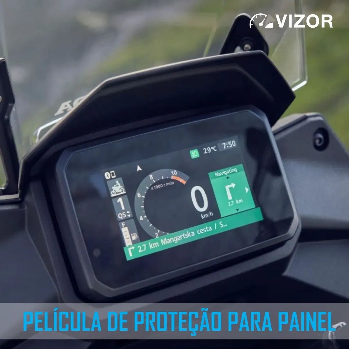 Película Painel Nx500 Cb500 650 750 1000 Hornet Transalp 750