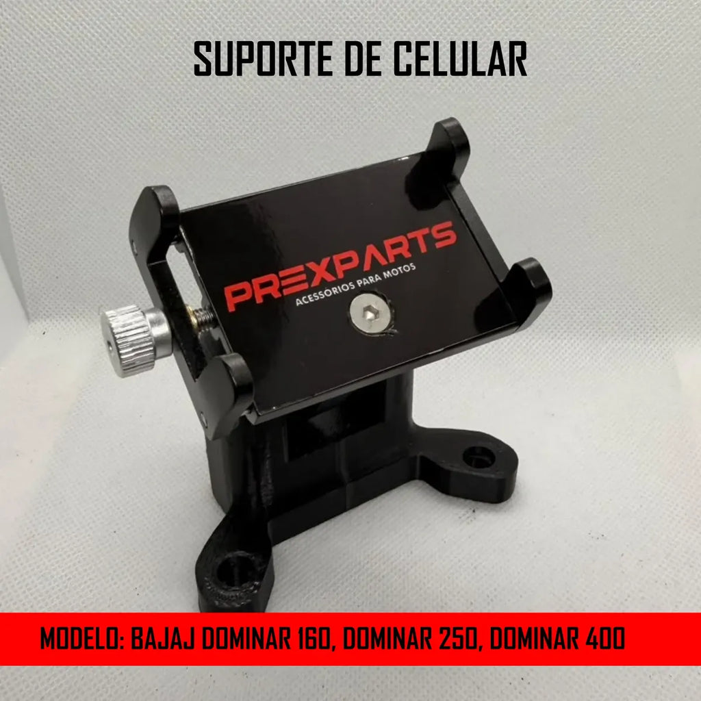 Adaptador Suporte De Celular Bajaj Dominar 160 E Dominar 200