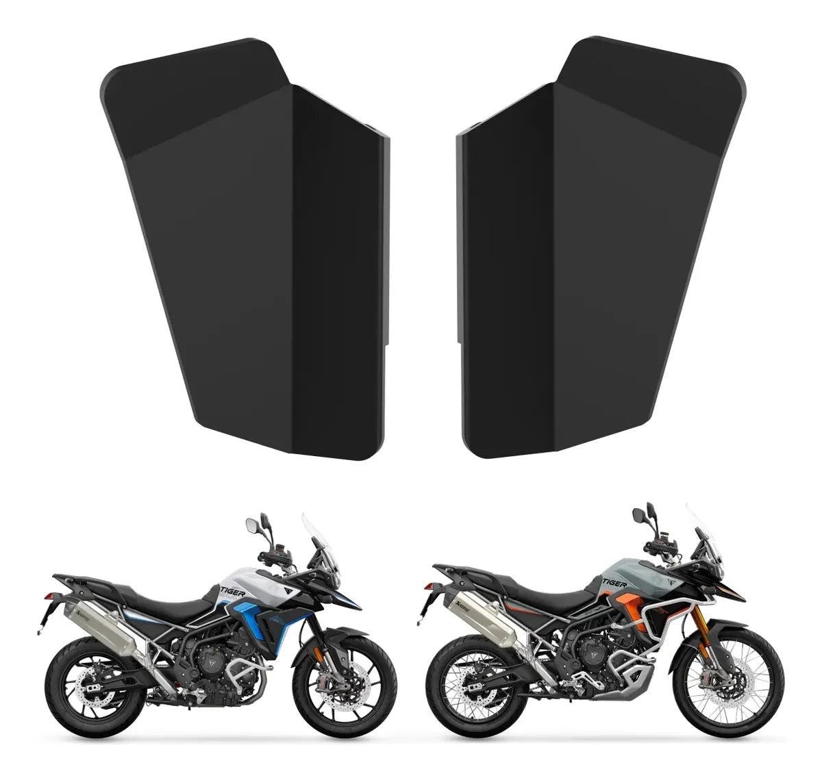 Defletor De Calor Ar Quente Moto Tiger 900 Alpine Edition 26
