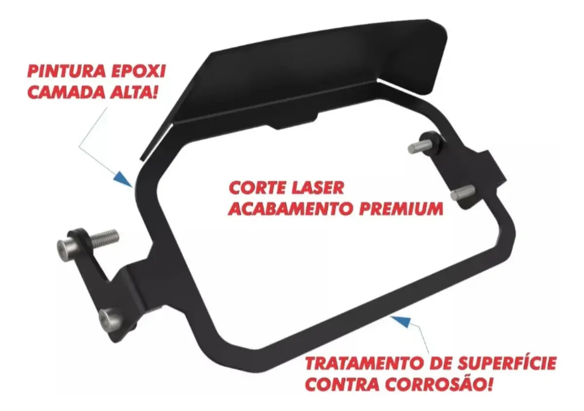 Proteção Painel Tft Bmw R1200 R1250 Adventure 2023