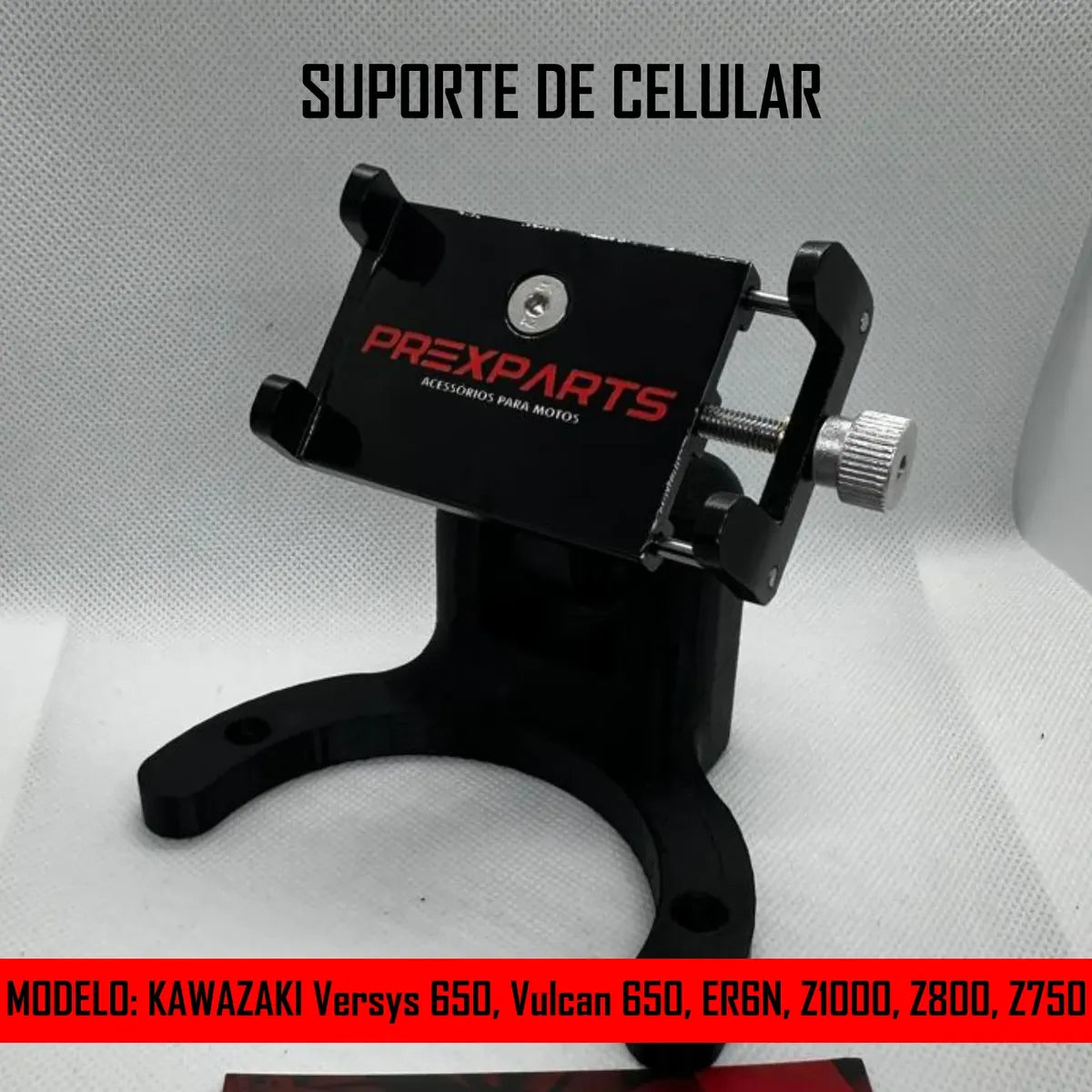 Suporte Celular 360° Moto Kawasaki Z1000 - Tanque
