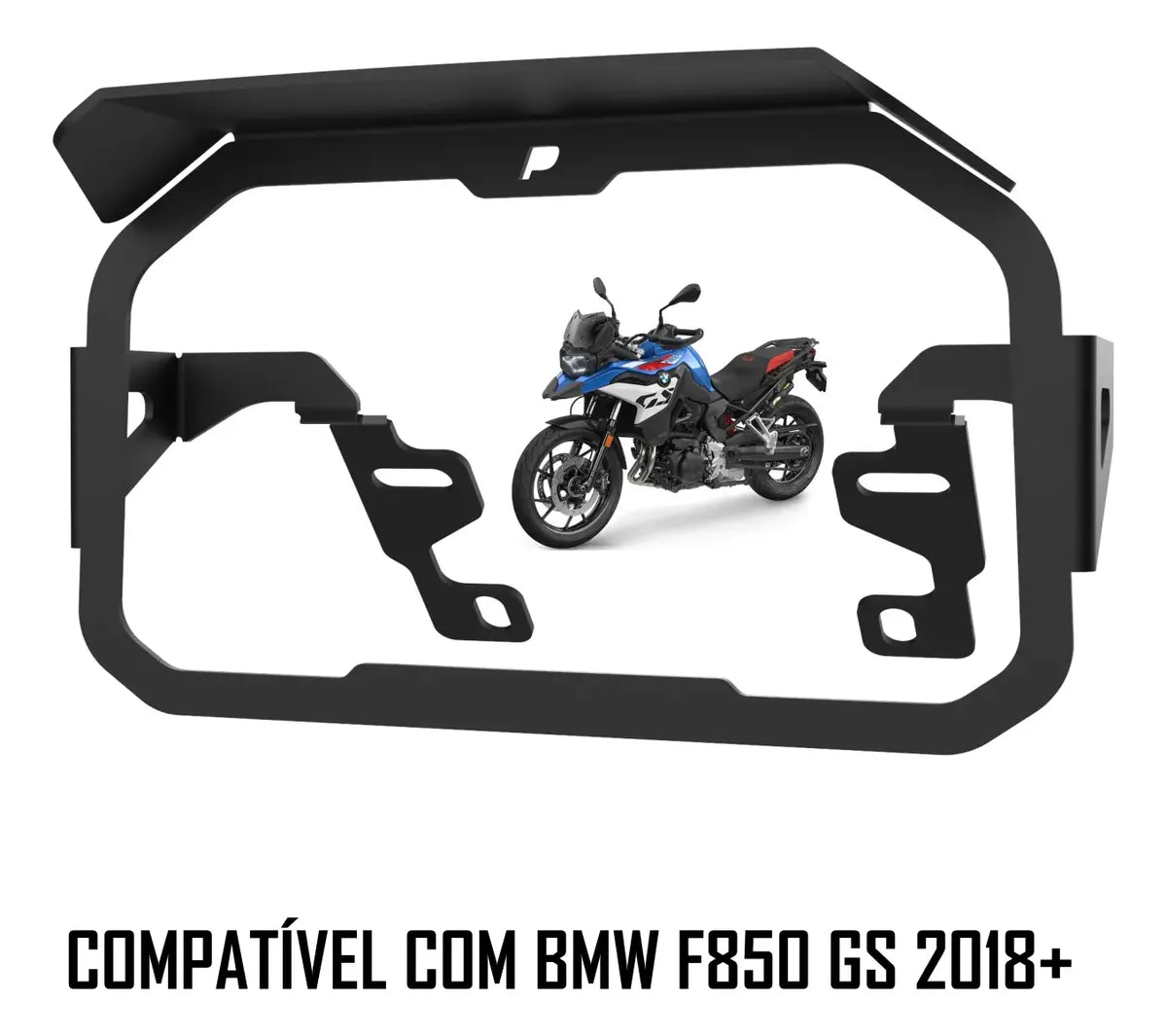 Trava Proteção Anti Furto Painel Tft Bmw Gs F850 + Pelicula