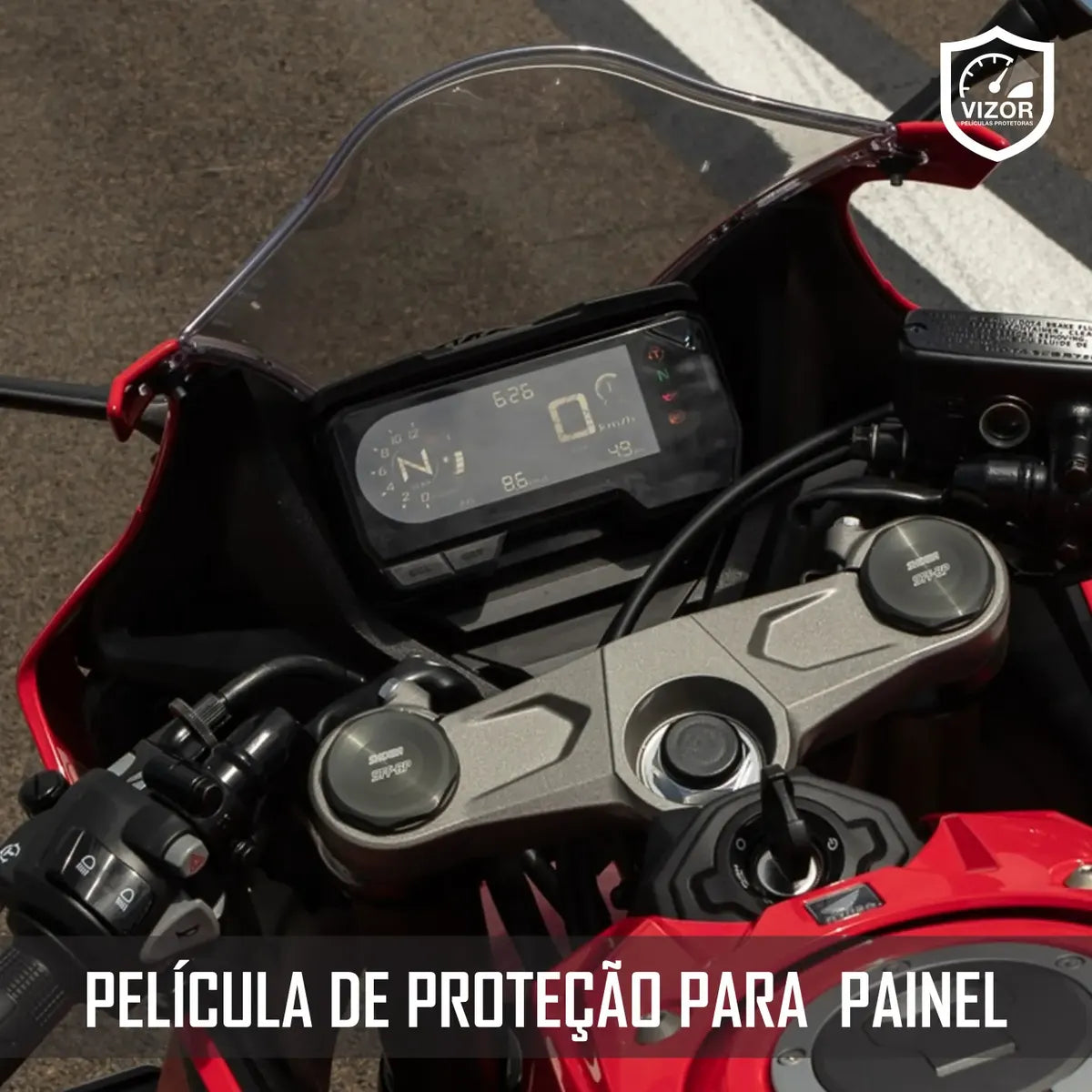 Película Protetora Painel Honda Cb 500x Cb500f