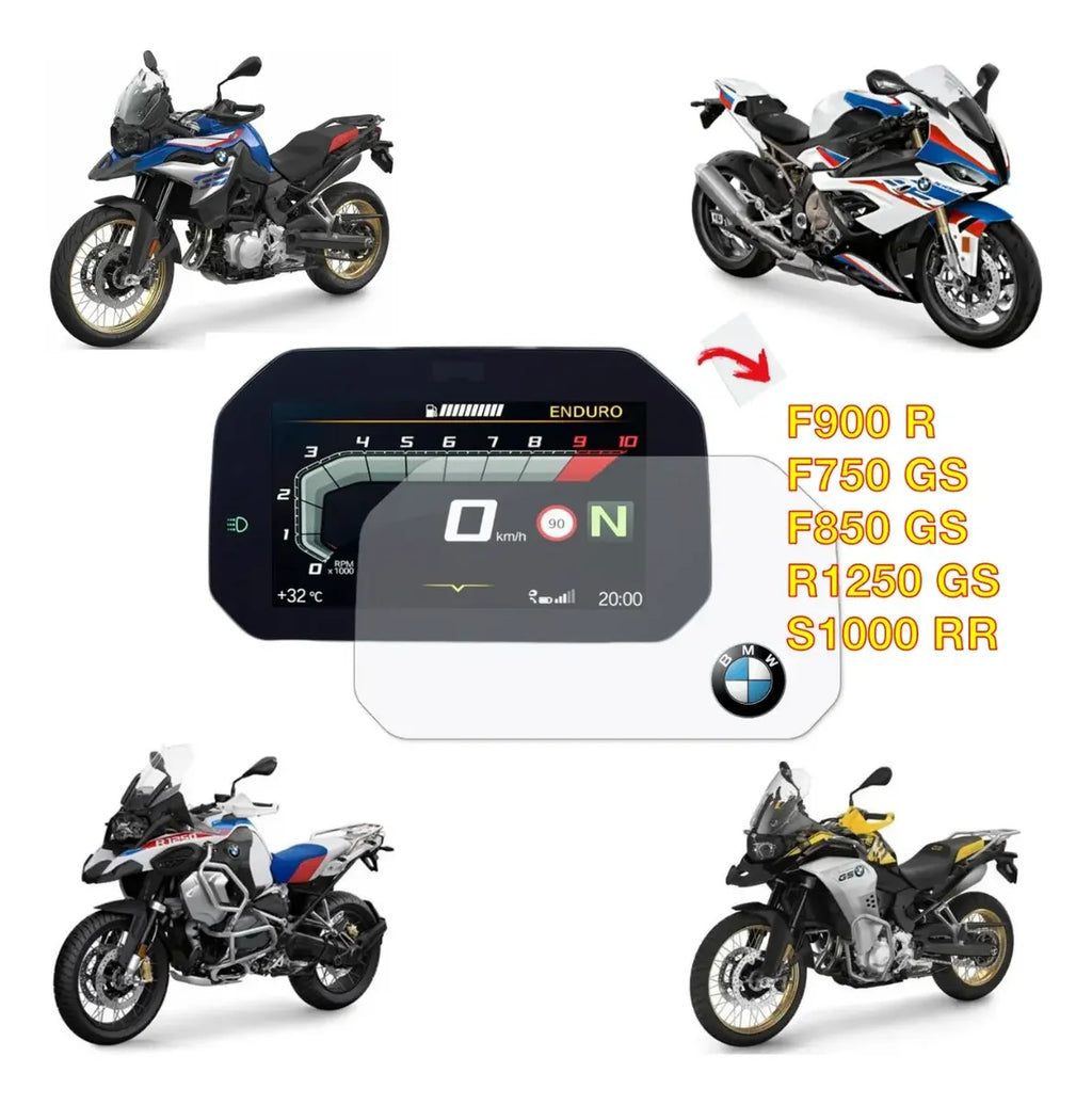 Película Painel Tft Bmw S1000rr R1200 R1250 F850 F750 Gs