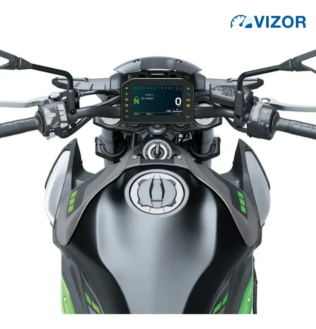 Película Protetora Antirrisco Painel Kawasaki Z900 2025/26+