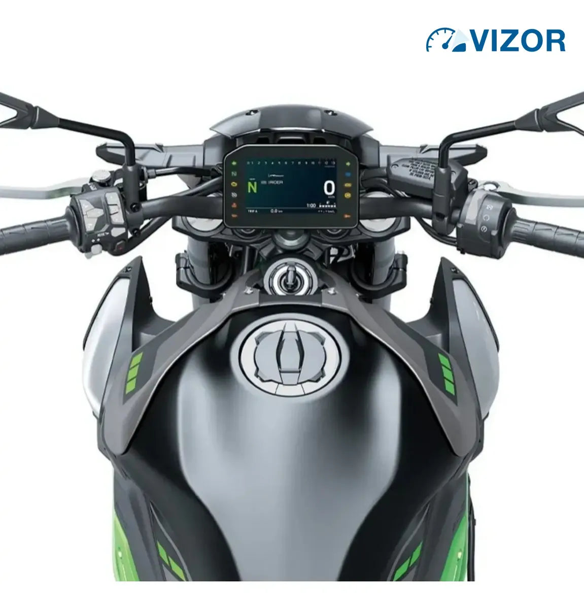 Película Protetora Antirrisco Painel Kawasaki Z900 2025/26+