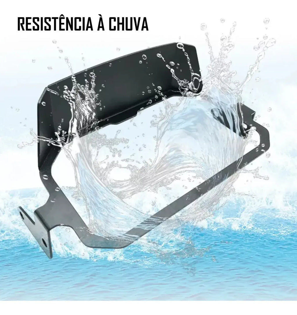 Trava Anti Furto Painel Tft Bmw R1300 + Pelicula Protetora
