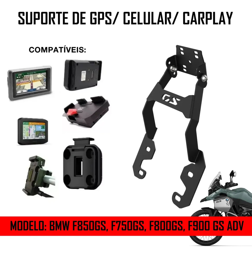 Suporte Para Celular Gps Bmw F900 Adventure Plus 2026