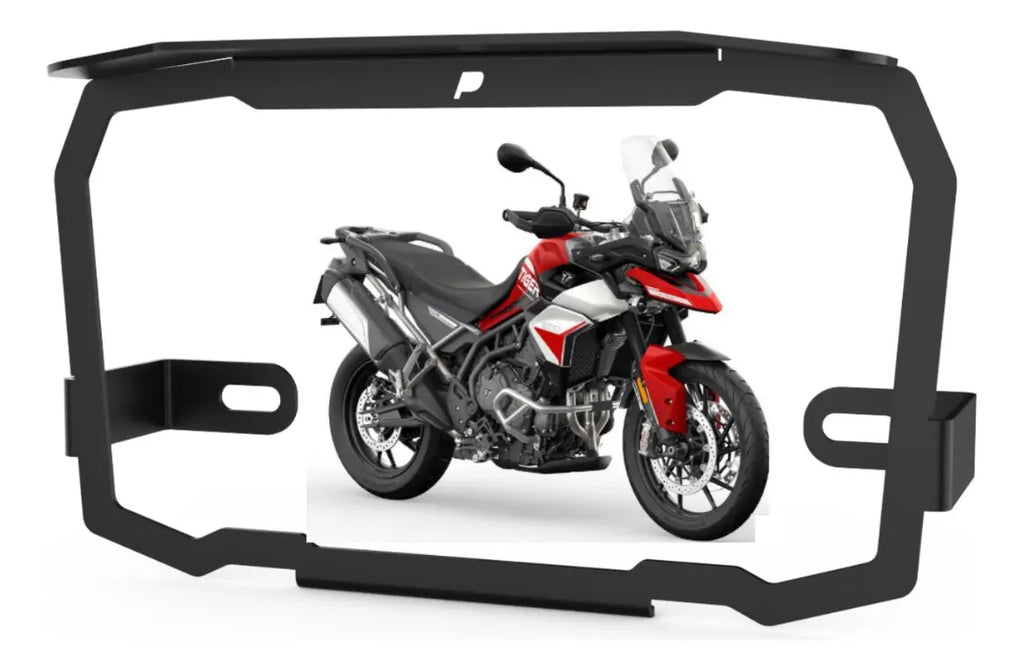 Moldura Antifurto Painel Tft Tiger 900 Rally Aragon Edition