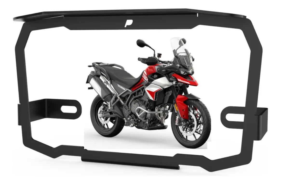Moldura Antifurto Painel Tft Tiger 900 Rally Aragon Edition