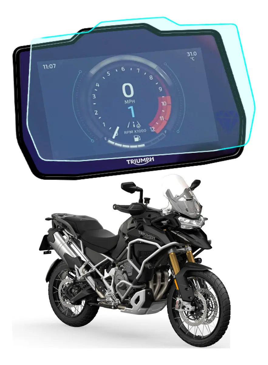 Película Protetora para Painel Triumph Tiger 1200 Rally Pro 2024