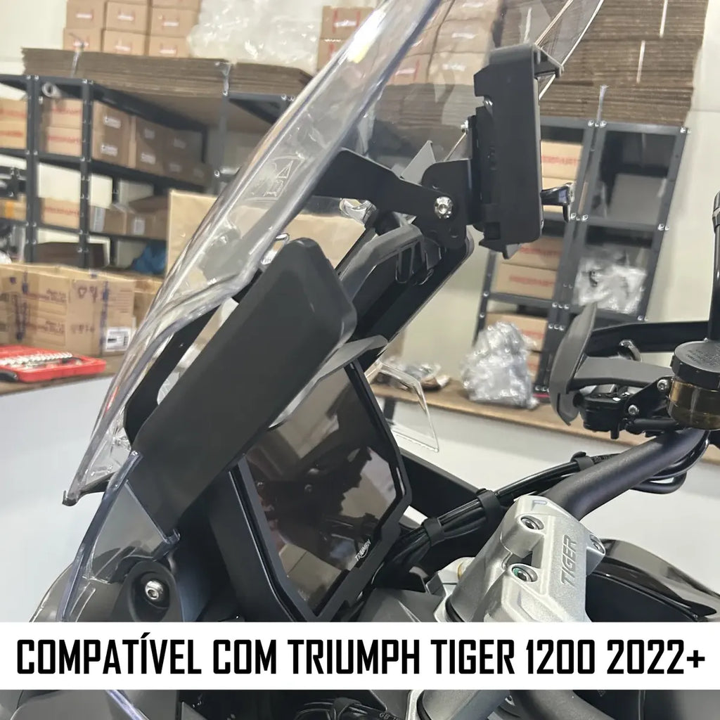 Suporte Apoio Gps Celular Smartphone Tiger 1200 2022 A 2024