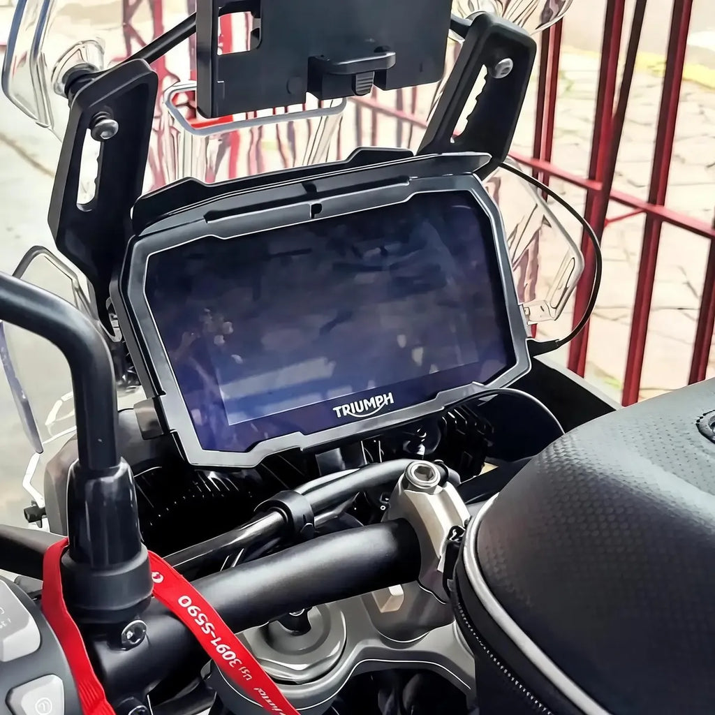 Trava Antifurto Painel Tft Tiger 900 Gt Pro Sem Aba