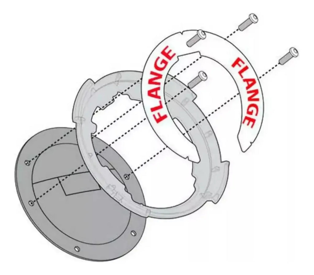 Flange Bolsa Mala Tanque Triumph Tiger 1200 Gt Pro 24 A 2026