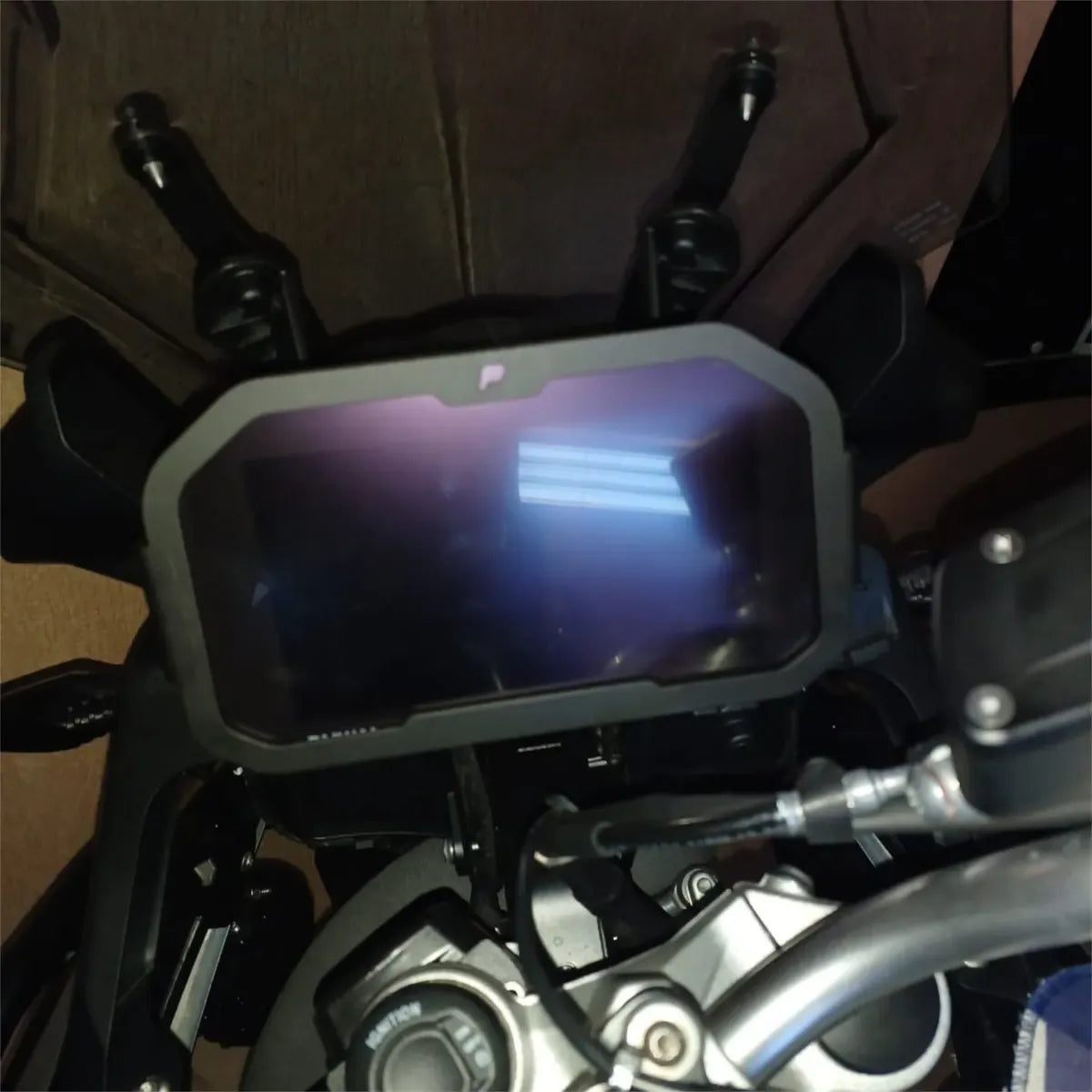 Protetor Antifurto + Película Painel Bmw F900 Adv Plus 2026