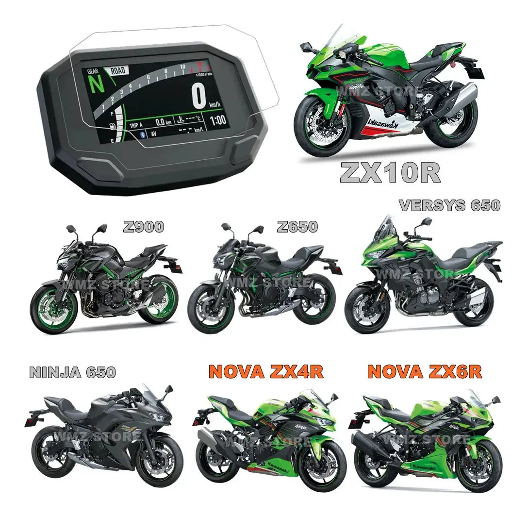 Película Painel Kawasaki Ninja Zx4r Zx6r Zx10r Z 650 Z 900