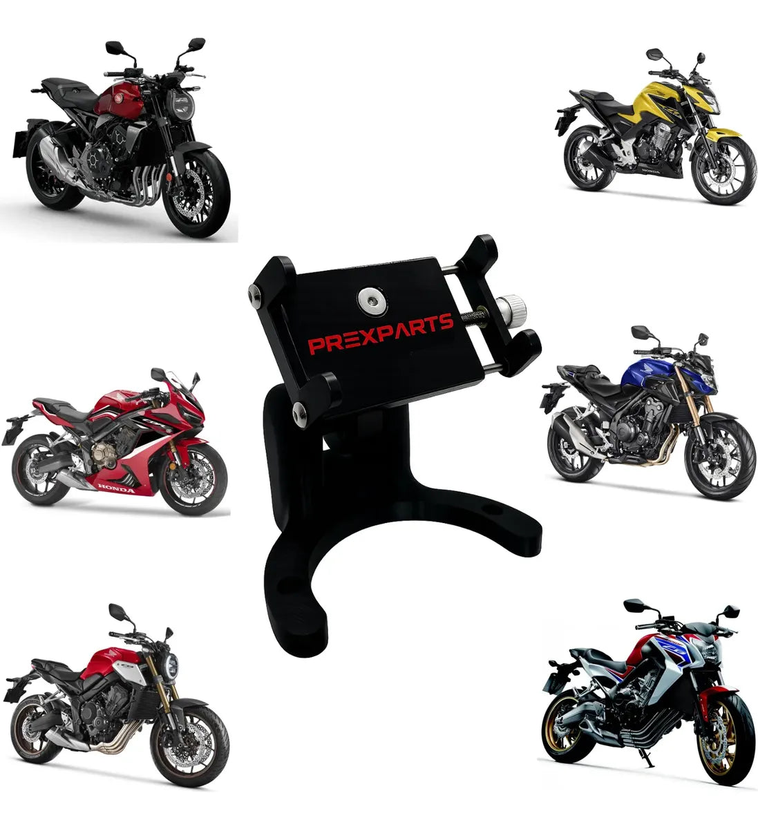 Suporte Celular Tanque Moto Honda Xre300, Xre190, Cb1000