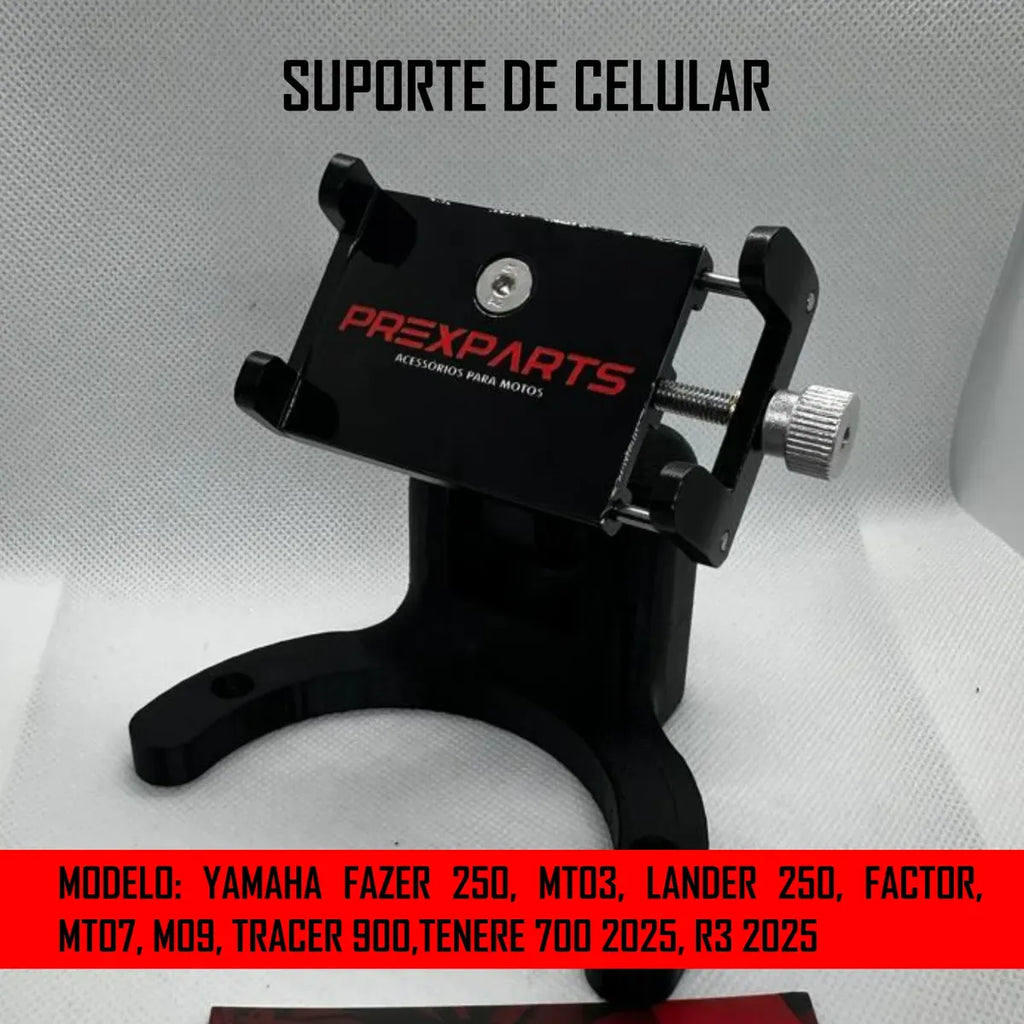 Suporte Celular Moto Yamaha Tanque R15 Tracer 900 Tenere 700
