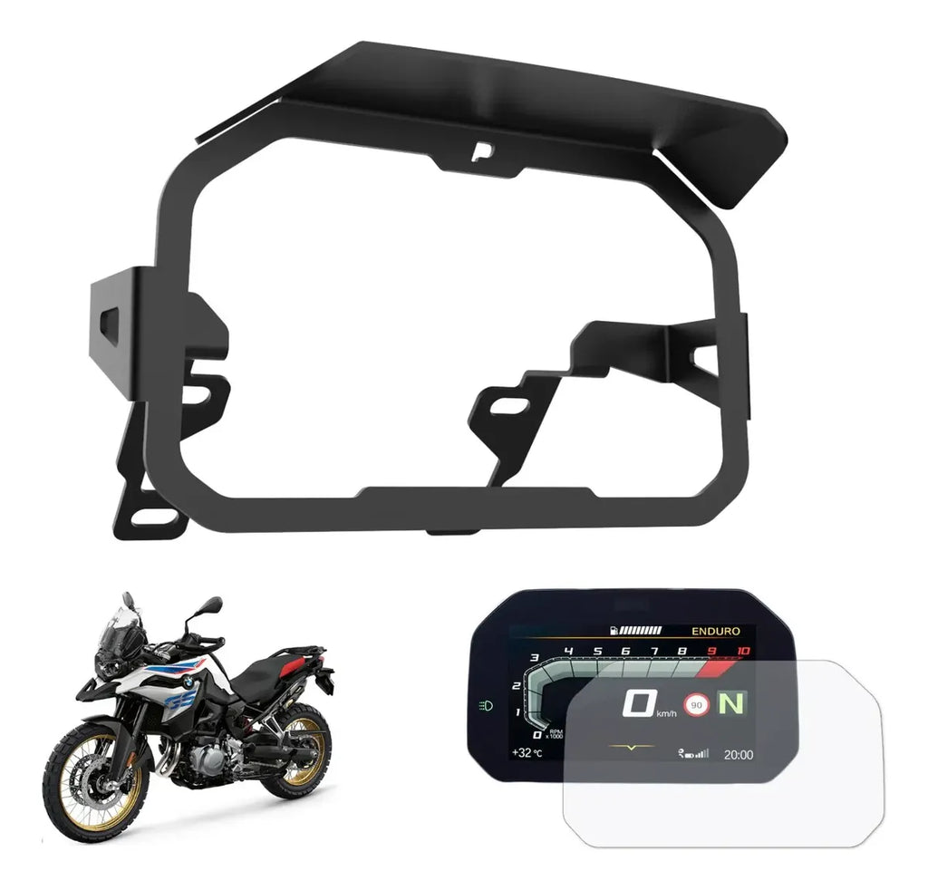 Protetor Antifurto + Película Painel Tft Bmw F850gs/ F750gs