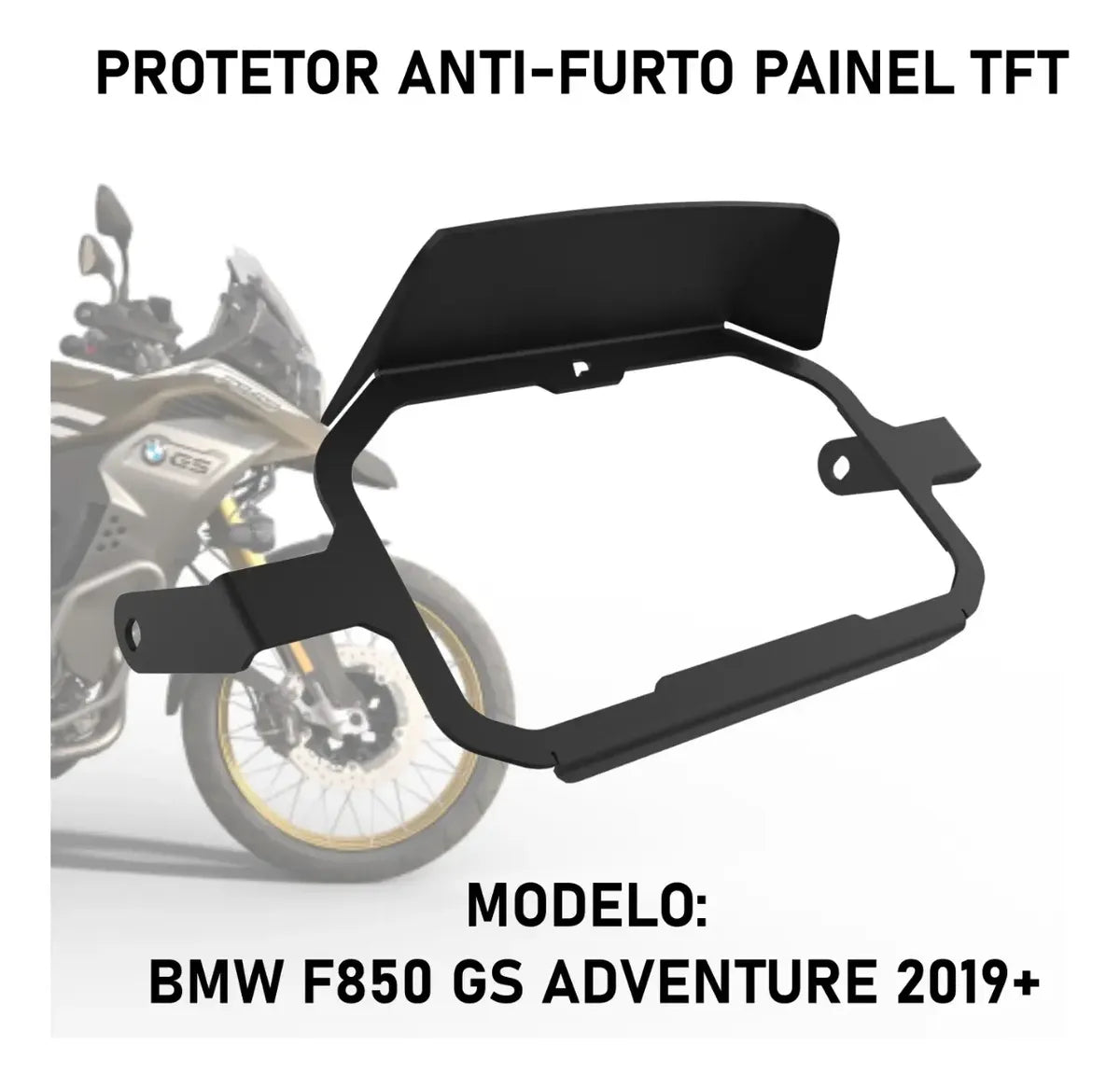 Protetor Antifurto Painel Tft Bmw F850 Gs Adventure