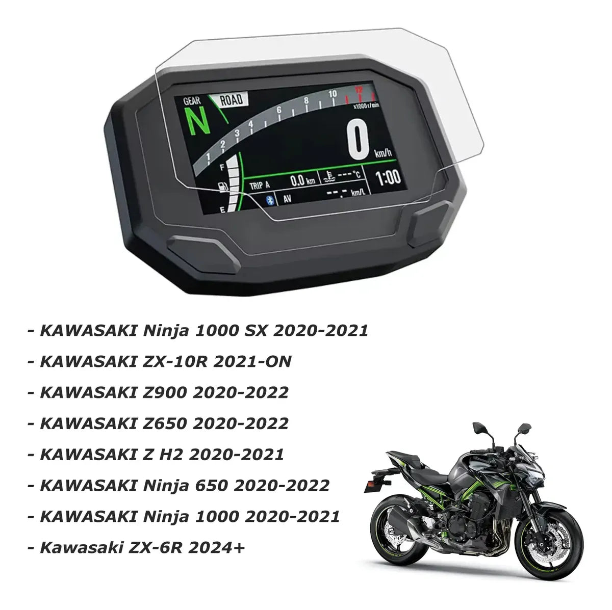 Película Protetora Painel Kawasaki