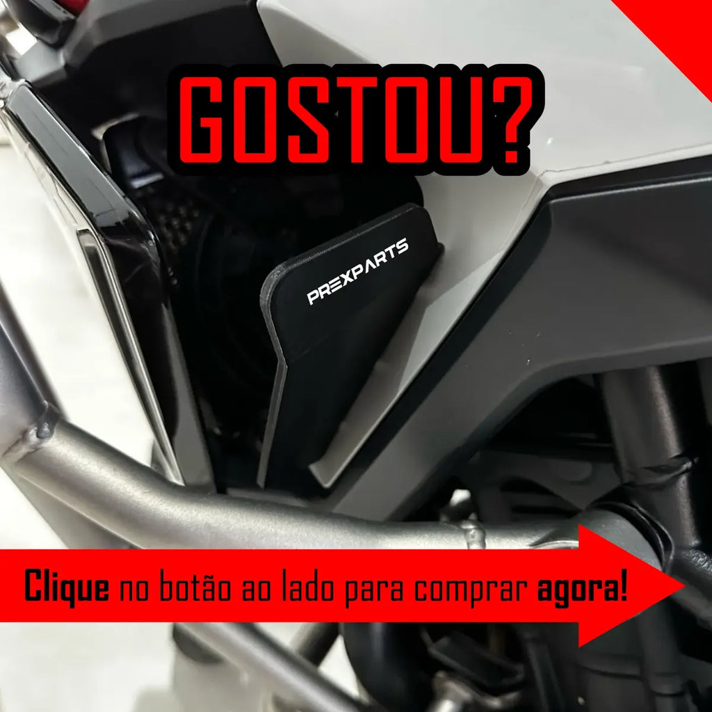 Defletor Calor Ar Quente Triumph Tiger 900 Gt 2024+