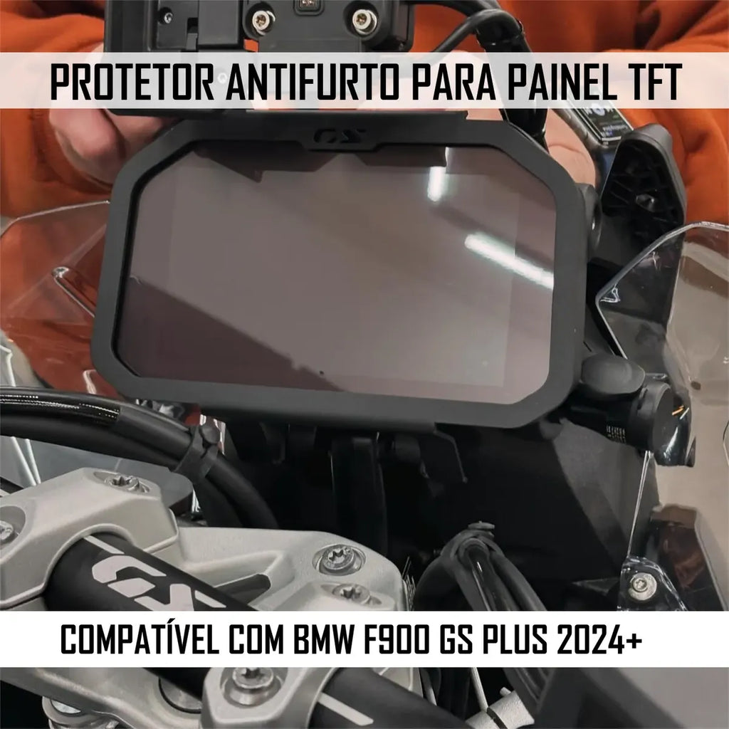 Trava Antifurto Painel Tft Bmw F900 Gs Plus 2024 2025 F900gs