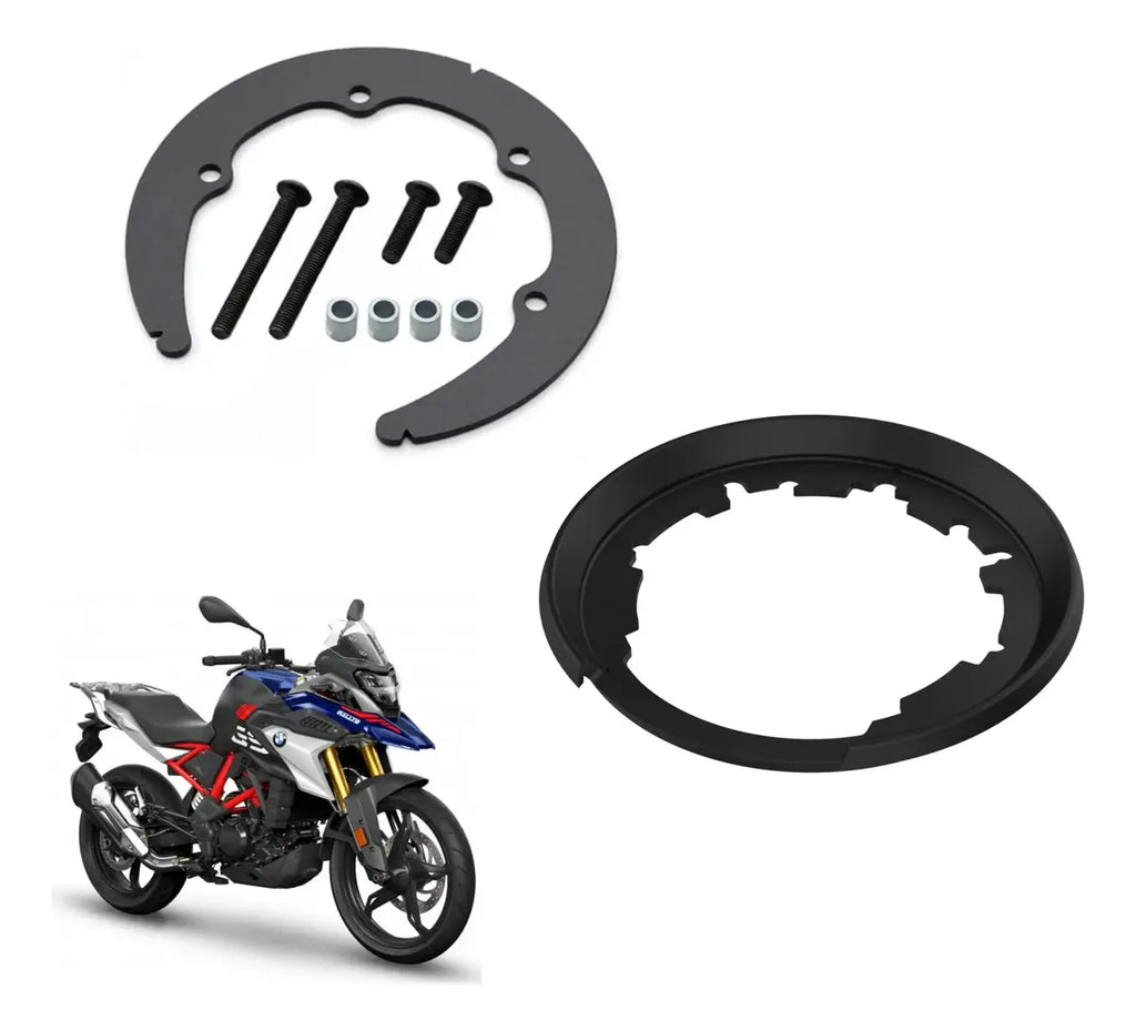 Kit Flange Tanque Bf31 Bolsa Tanklock Bmw G310 + Canopla