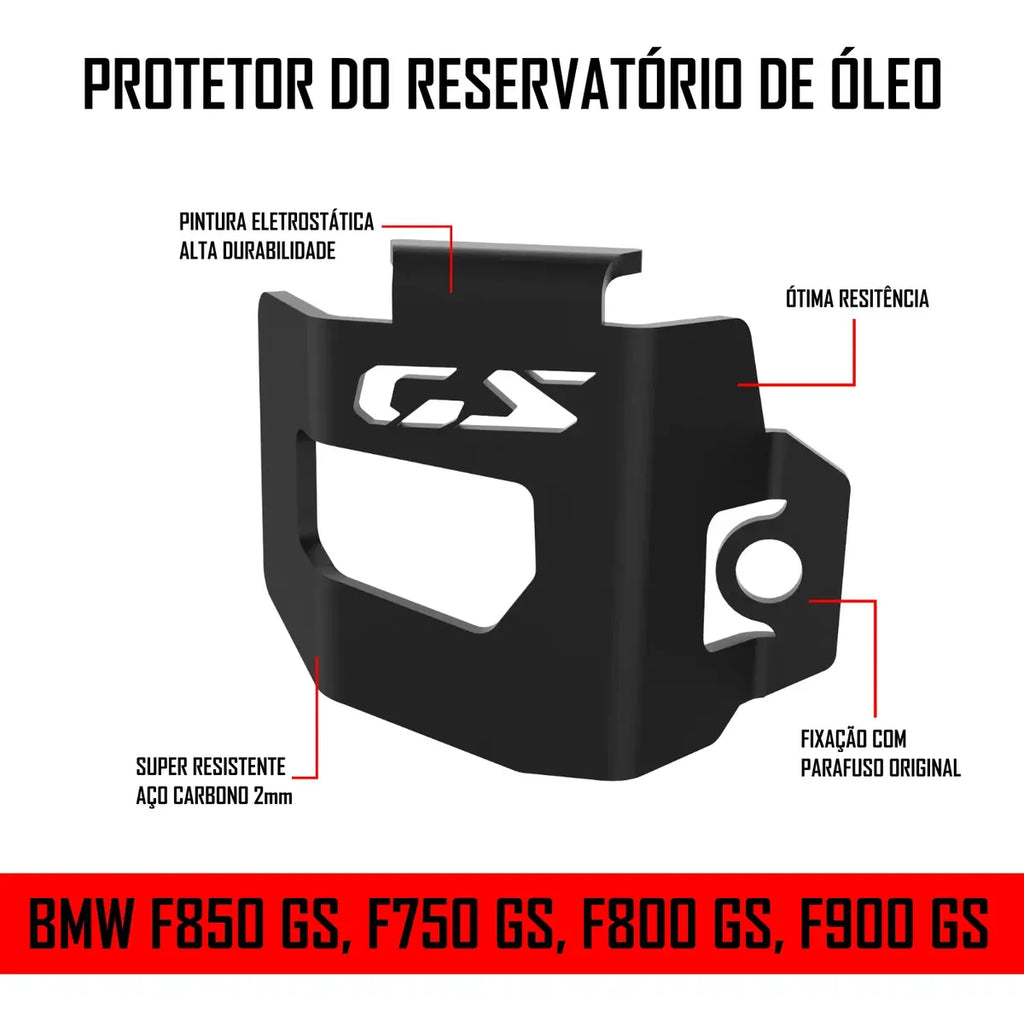 Protetor Reservatório Óleo Freio New F800 2024 +