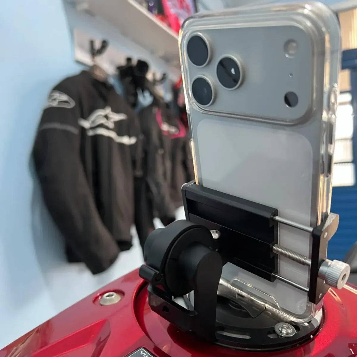 Suporte De Celular 360° Para Tanque De Moto