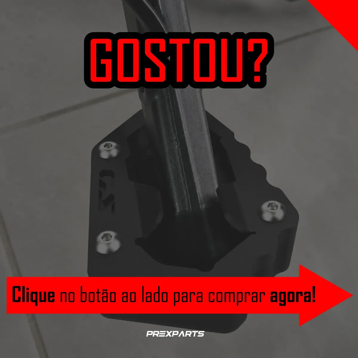 Base Extensora Descanso Alongado Para Bmw R1300gs R1300 Gsa