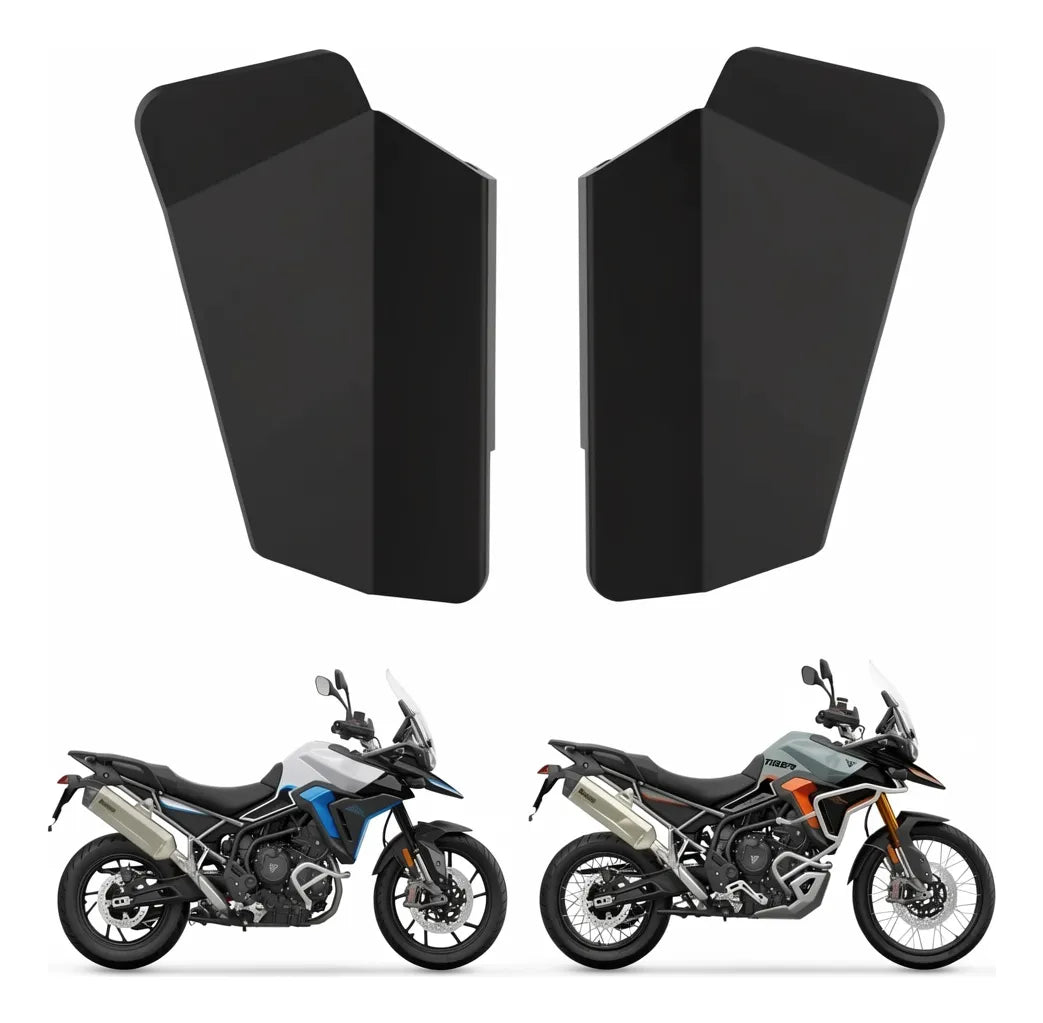 Tiger 900 Defletor De Calor Ar Quente Moto Desert Edition 26