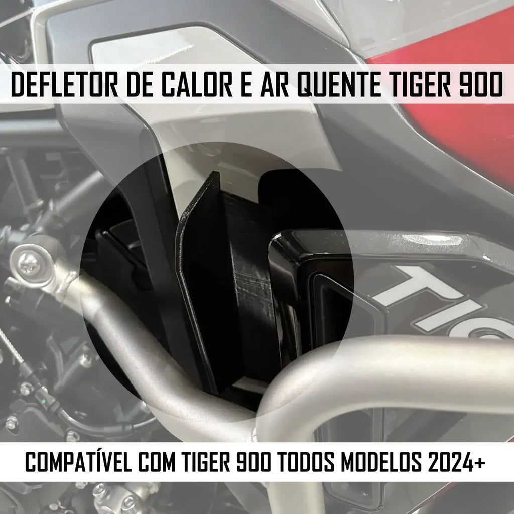 Defletor Calor Ar Quente Triumph Tiger 900 Gt 2024+