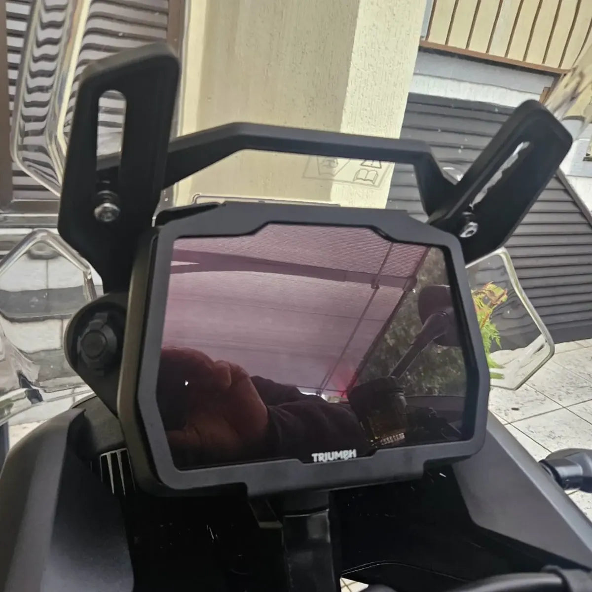 Protetor Antifurto Painel Tft Tiger 900 2024 Gt Pro Rally