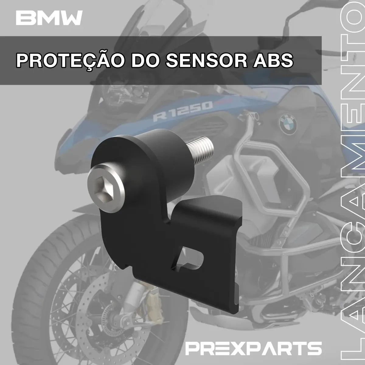 Protetor Sensor Freio Abs Dianteiro Bmw F800gs S1000xr F900