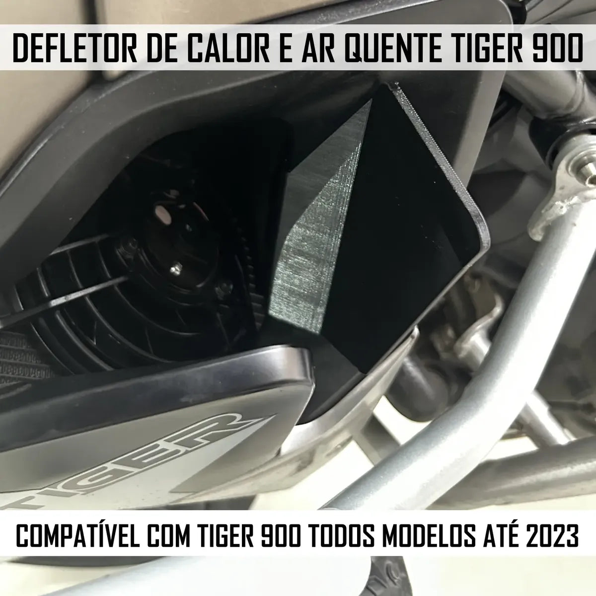 Defletor De Calor/ar Quente Triumph Tiger 900
