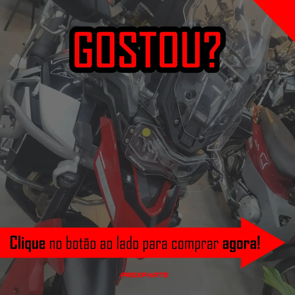 Tiger 900 - Alpine Edition Protetor De Farol Acrílico