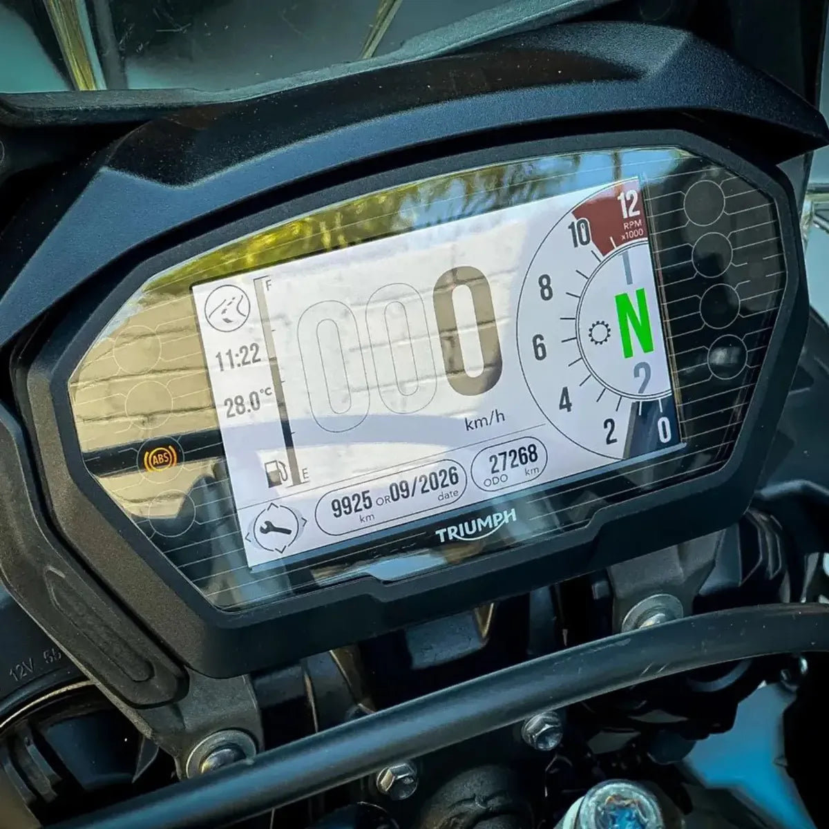 Película Proteção Tela Led Tft Triumph Tiger 800 1200