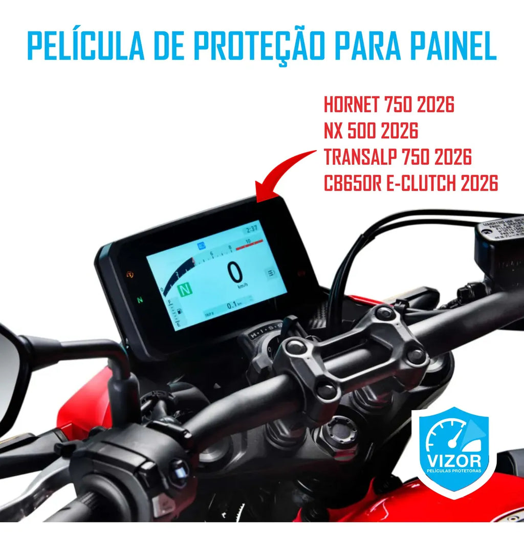 Película Painel Nx500 Cb500 Cb750 Cb1000 Cb650r Modelos2025+