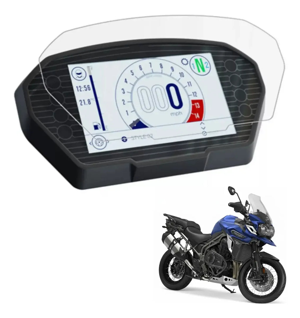 Película Proteção Tela Led Tft Triumph Tiger 800 1200