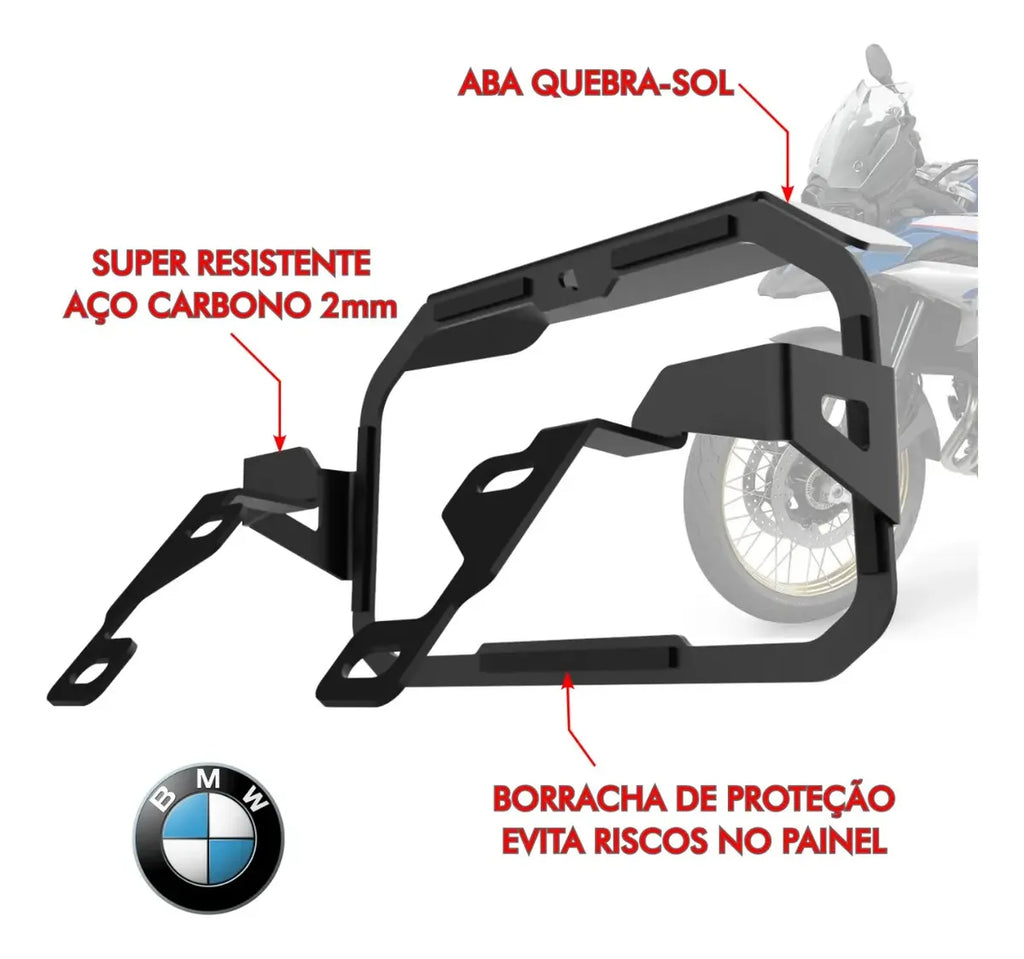 Protetor Painel Tft Bmw F800 Gs Sem Aba 2024 2025 + Pelicula