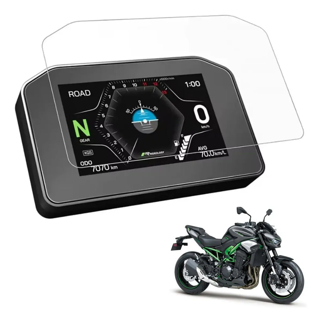 Película Protetora Antirrisco Painel Kawasaki Z900 2025/26+