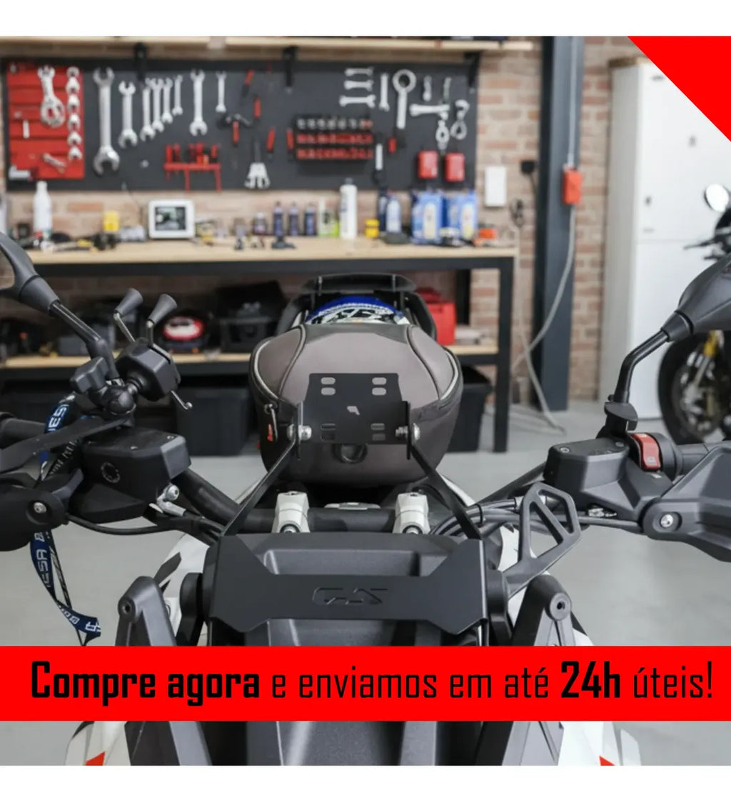 Suporte Celular Gps Reforçado Bmw F900adv F850 F750 Premium